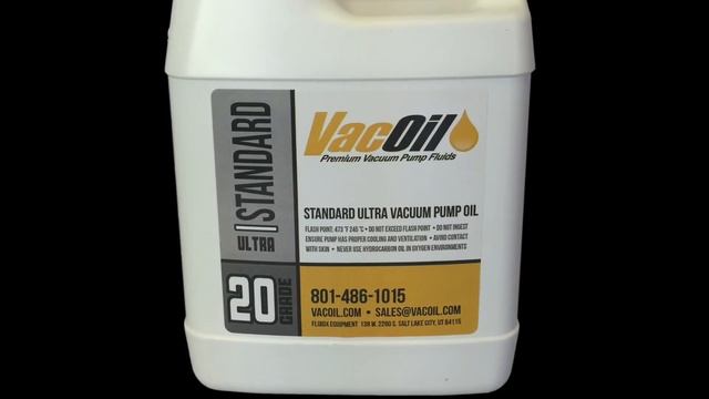 VacOil - 20 Grade Vacuum Pump Oil смотреть онлайн