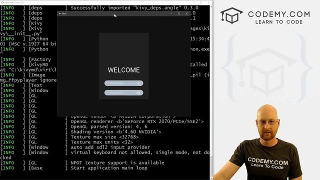Creating A Login Screen With KivyMD - Python Kivy GUI Tutorial #44 смотреть онлайн