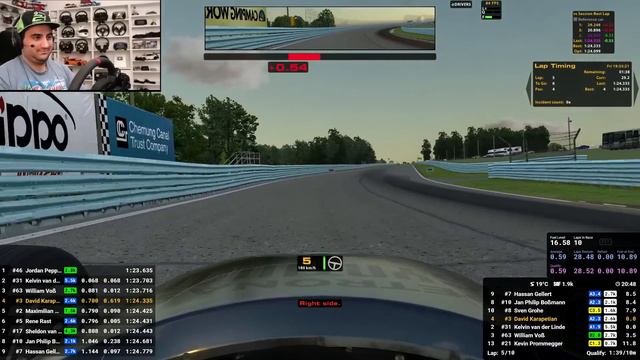 iRacing mit Rene Rast & Kelvin van der Linde + Sheldon VDL & Jordan Pepper | Skippy @ Watkins Glen смотреть онлайн