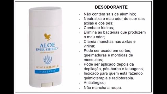 Aloe Ever Shield Desodorante natural Forever living cód.67 смотреть онлайн