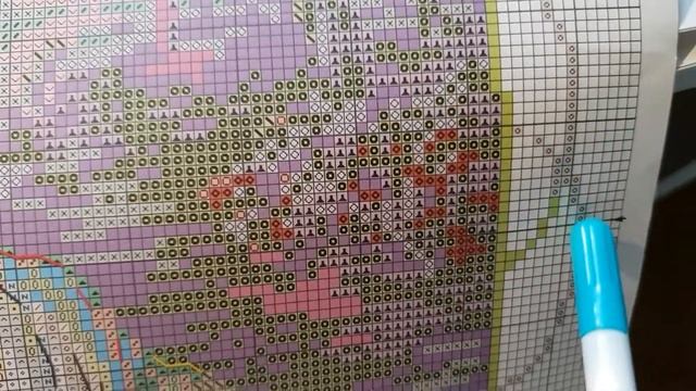 Как я размечаю канву. смотреть онлайн