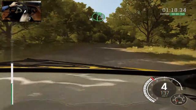 Dirt Rally на руле Logitech g25/27 смотреть онлайн