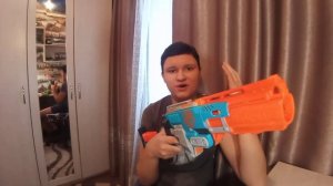 Старый но проверенный//Обзор на nerf zombie strike Sledgefire/NERF pro