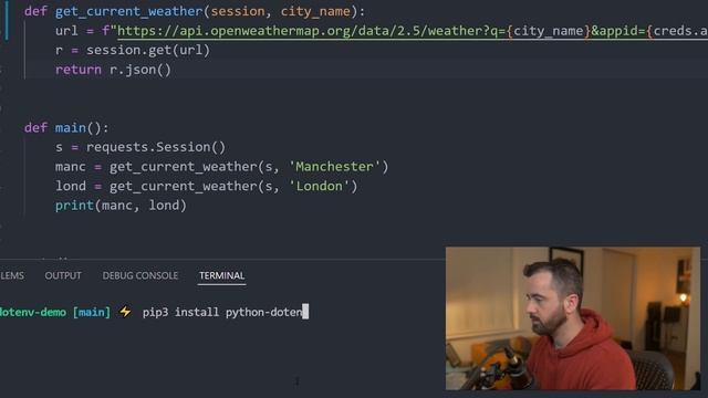 How to HIDE Your API Keys in Python Projects смотреть онлайн