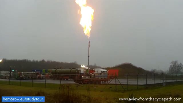 Natural Gas Flare Assen, Netherlands. Affakkelen NAM Drenthe смотреть онлайн
