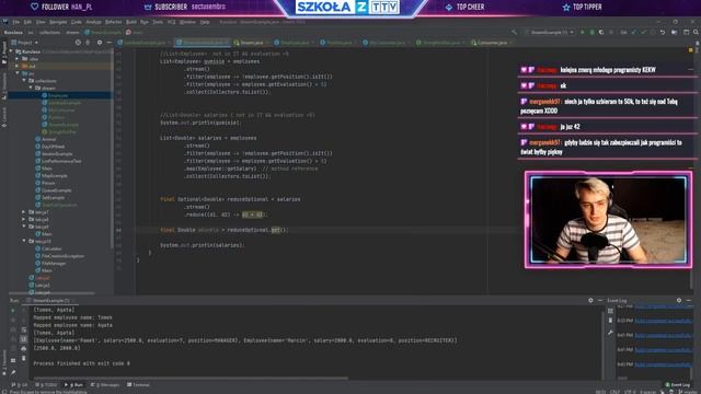 Kurs Java - Lekcja 15 Stream API. (zapis Streamu)