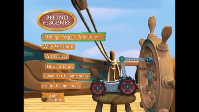 VeggieTales - The Pirates Who Don't Do Anything Menu Walkthrough