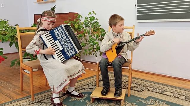 Ансамбль Глеб и Светлана Ильины ГУО "Гимназия №4 г.Бреста" смотреть онлайн