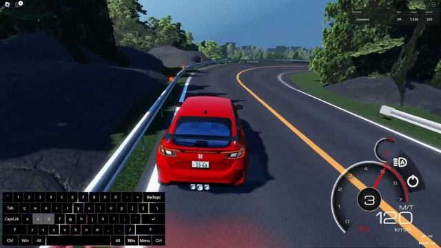 (stock) Honda Civic Type R FL5 2:53 Mt. Otsuki | Midnight Racing: Tokyo смотреть онлайн