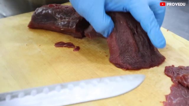 Чупонча из бон-филе (Cho'poncha). Ресторан Art Chinor. Ташкент. Равшан Ходжиев 