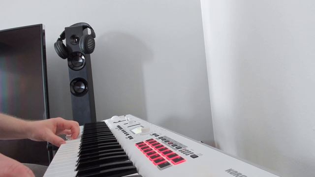 Improvisation - Amateur musician with Korg Kross2 смотреть онлайн