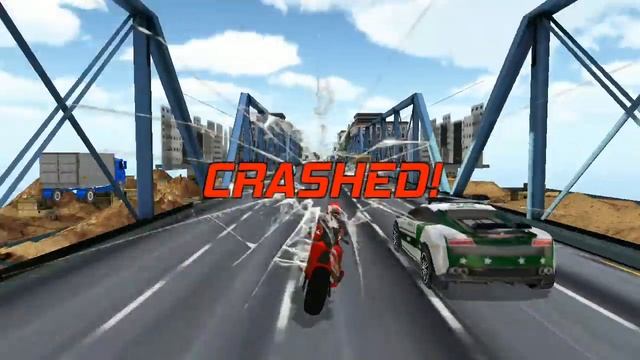 Highway motor ride - Traffic race - Motorbike games for kids смотреть онлайн
