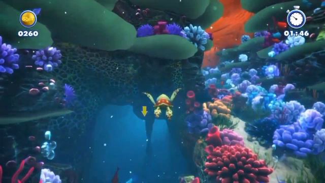 Rush : A DisneyPixar Adventure (В поисках Дори)  |Кораловый риф|