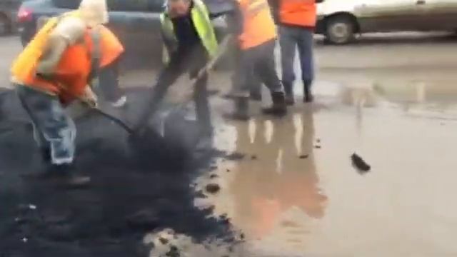 Укладка асфальта в Уфе смотреть онлайн