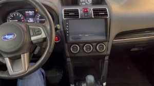 Установка Teyes СС3 9» 3+32 Gb на SUBARU  FORESTER 2018г.