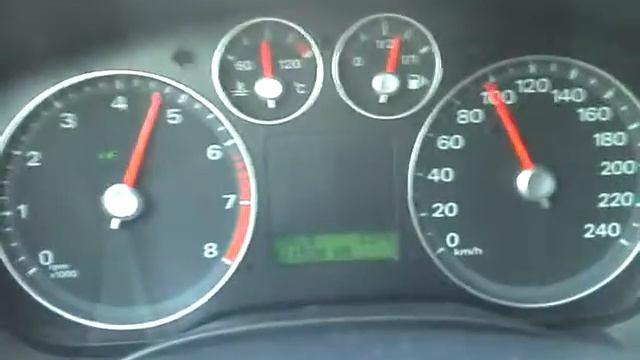 Focus Mk II 1.6 Ti-VCT 80-120 km/h in 3rd gear смотреть онлайн