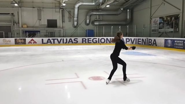 Летние сборы по фигурному катанию в Латвии. А. Рябинин. 2017 | Figure skating camps Europe смотреть онлайн