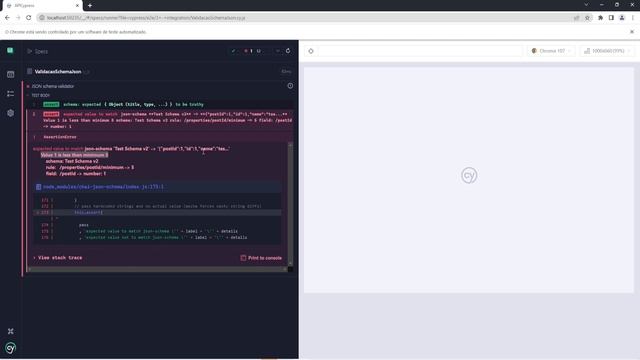 MUITO FÁCIL - Validação Json schema no Cypress смотреть онлайн