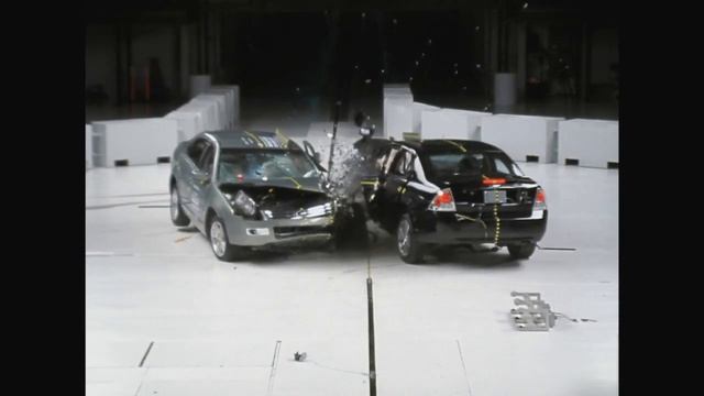 Ford Fusion Vs Ford Fusion Crash Test
