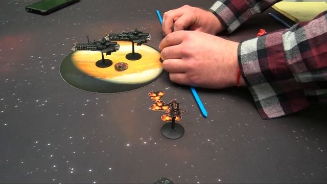Battlefleet Gothic Battle Report - Chaos vs. Imperial смотреть онлайн