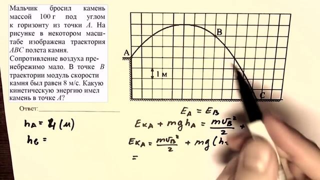 физика ЕГЭ 2016 тренировочная работа 4 разбор заданий 1, 2, 3, 4, 5, 6, 7 (механика) смотреть онлайн