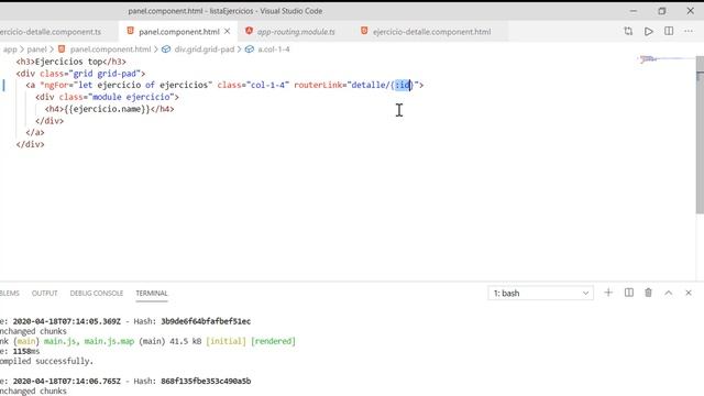 Curso Angular 9 - 40 - RouterLink смотреть онлайн