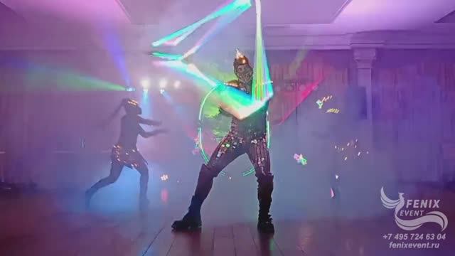 Заказать световое лазерное шоу на праздник 23 февраля и 8 марта, свадьбу, юбилей и корпоратив Москва смотреть онлайн