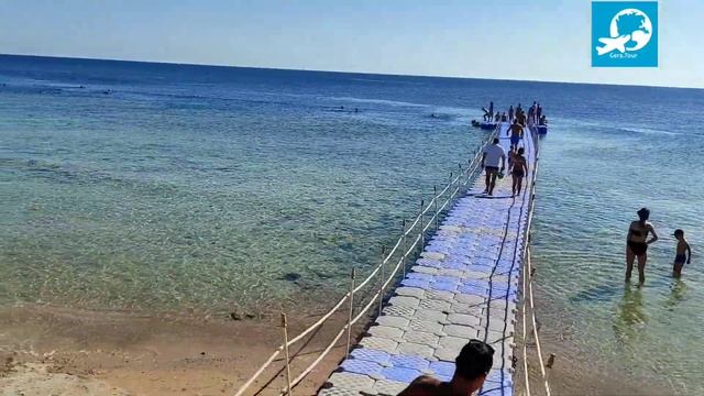Краткий обзор територии отеля Sunrise Remal Beach 5* Sharm-El-Sheikh смотреть онлайн