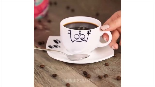 20 КРУТЫХ СПОСОБОВ УКРАСИТЬ КРУЖКУ смотреть онлайн