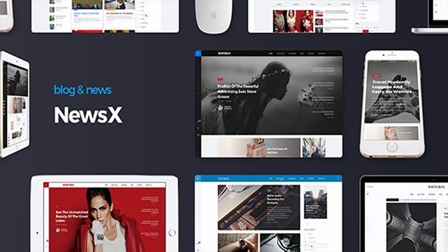 NewsX - Powerful Blog and Magazine WordPress theme | Themeforest Website Templates and Themes смотреть онлайн