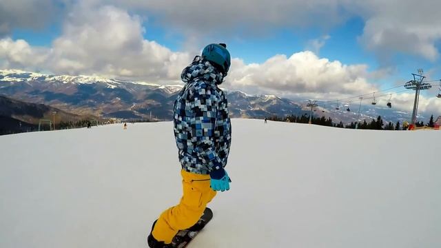 Snowboarding Transalpina - Sony Vegas Pro 14 Edit смотреть онлайн