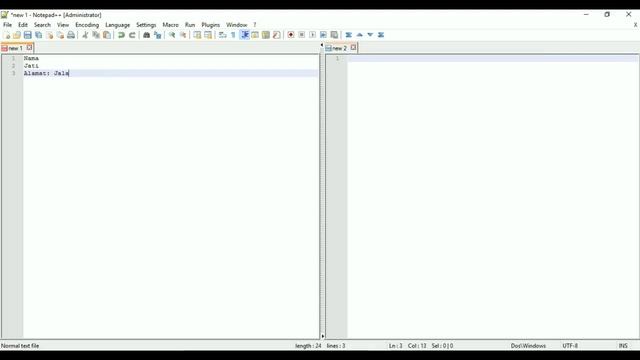 Notepad++ : How to Compare two files (data) with notepad++ compare plugin смотреть онлайн