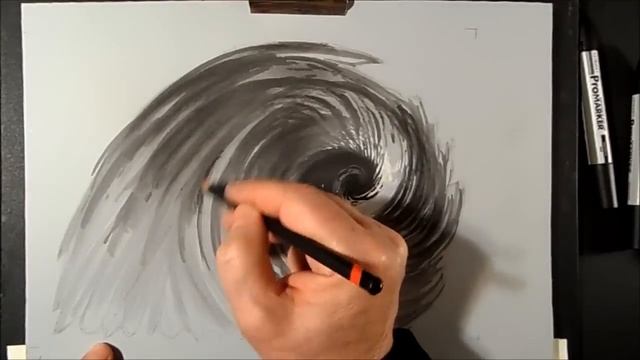 Drawing 3D Vortex - How to Draw Hole Illusion - 3D Trick Art on Paper смотреть онлайн