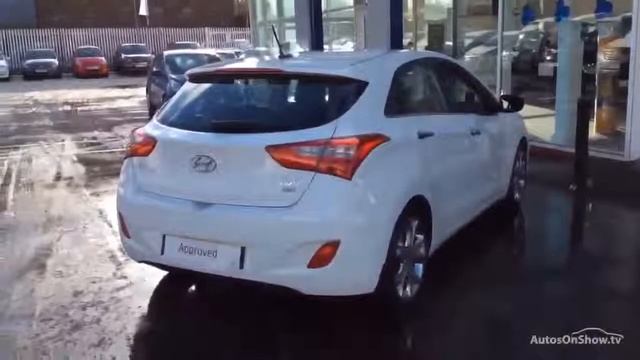 HYUNDAI I30 CRDI PREMIUM WHITE 2013