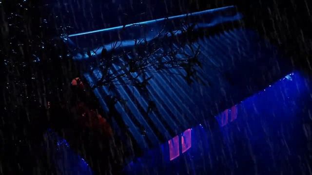 🔴Deep Sleep Instantly with Heavy Rain & Roaring Thunderstorm Sounds on Tin Roof in Forest at Night смотреть онлайн