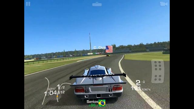 Real Racing 3 - Mercedes CLK-LM Stage 2 Race 1 (Silver Tourer) смотреть онлайн