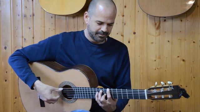guitarra flamenca Valeriano Bernal mod- Gitano 50 aniversario 01-16 смотреть онлайн