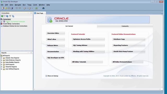 Connecting Oracle SQL Developer to Oracle Database смотреть онлайн