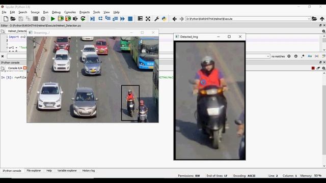 Safety Helmet Detection Based on YOLOv5 смотреть онлайн