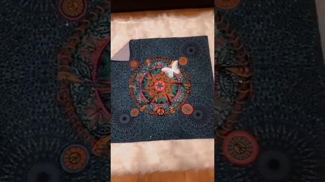 Скатерть для гадания Индийская мандала смотреть онлайн