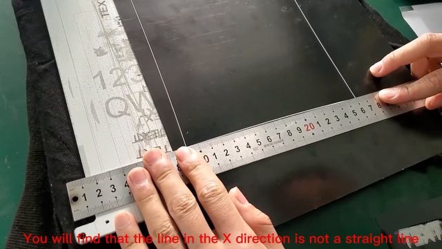 How to adjust test the new F-theta lens area and EZCAD software parameter of laser marking machine смотреть онлайн
