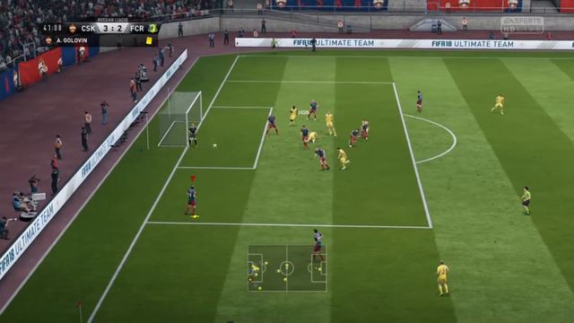 FIFA 18 РФПЛ 8-й тур ЦСКА - Ростов смотреть онлайн