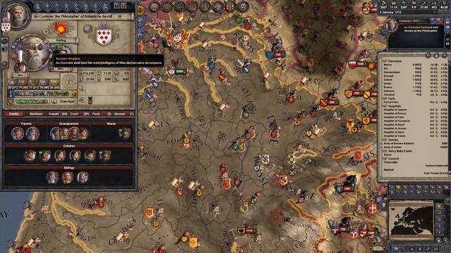 CK2 HIP: Forgotten Karling #19 - War for the HRE (Series B) смотреть онлайн