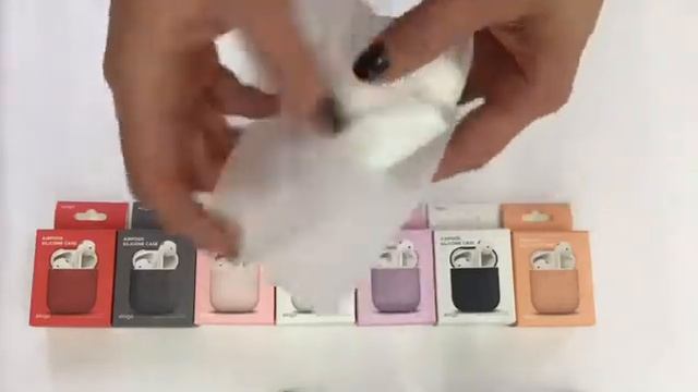 Силиконовый чехол для наушников Air Pods Elago EAPSC смотреть онлайн