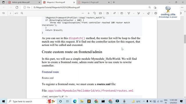 Routing in Magento 2 | How to create custom router in Magento 2 | #Magento 2 tutorials |CodingZilla смотреть онлайн