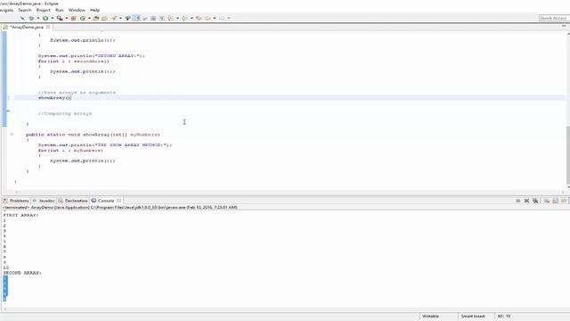 Java Arrays - Hands-On Demonstration #3 смотреть онлайн