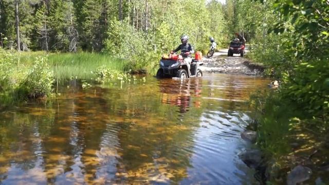 Обзор и тест квадроцикла YACOTA 250 в Карелии смотреть онлайн