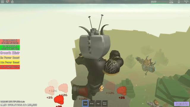 Destroying Any Titans Getting In My Way - Roblox Titan Simulator смотреть онлайн