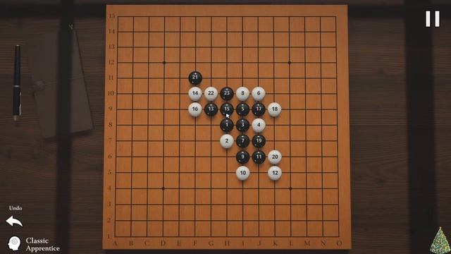 2. Let's go gomoku - Повысил уровень сложности. Комп лютует. смотреть онлайн