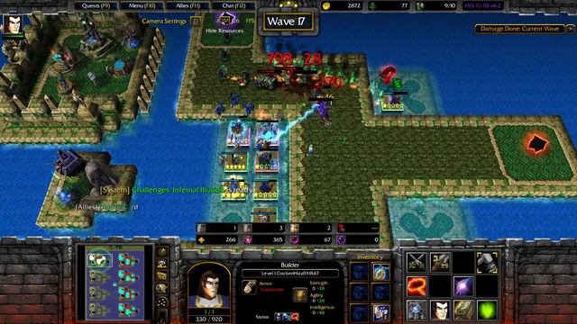 HO: G-TD [HARD] WARCRAFT 3 CUSTOM GAME -- DOUBLE [LV5] MALF AND MAIEV-- NOT ENOUGH? смотреть онлайн